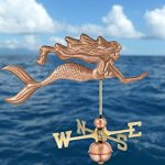 Good-Directions-649P-Mermaid-Weathervane-Polished-Copper-0-0