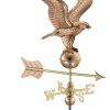 Good-Directions-8815PR-Eagle-Cottage-Weathervane-Polished-Copper-with-Roof-Mount-0