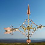 Good-Directions-8842PR-Victorian-Arrow-Cottage-Weathervane-Polished-Copper-with-Roof-Mount-0-0