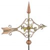 Good-Directions-8842PR-Victorian-Arrow-Cottage-Weathervane-Polished-Copper-with-Roof-Mount-0