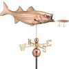 Good-Directions-9602P-Bass-with-Lure-Weathervane-Polished-Copper-0