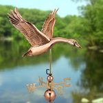 Good-Directions-9663P-Feathered-Goose-Weathervane-Polished-Copper-0-0