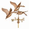 Good-Directions-Geese-In-Flight-Signature-Size-Copper-Weathervane-0