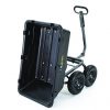 Gorilla-Carts-GOR6PS-Heavy-Duty-Poly-Yard-Dump-Cart-with-2-In-1-Convertible-Handle-1200-Pound-Capacity-Black-0-1