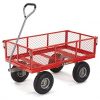 Gorilla-Carts-Steel-Utility-Cart-with-Removable-Sides-with-a-Capacity-of-800-lb-Red-0