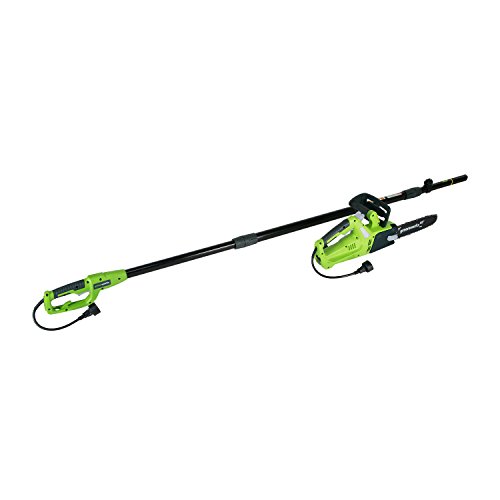 GreenWorks-PSCS06B00-6-Amp-10-Inch-Corded-Chainsaw-and-Pole-Saw-Combo-0-0
