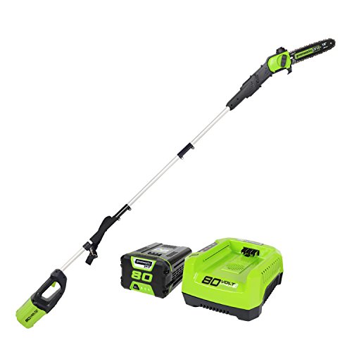 GreenWorks-Pro-PS80L210-80V-10-Inch-Cordless-Pole-Saw-2Ah-Battery-and-Charger-Included-0