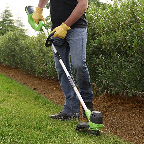 GreenWorks-ST40B410-G-MAX-40V-12-Inch-Cordless-String-Trimmer-4Ah-Battery-and-Charger-Included-0-0