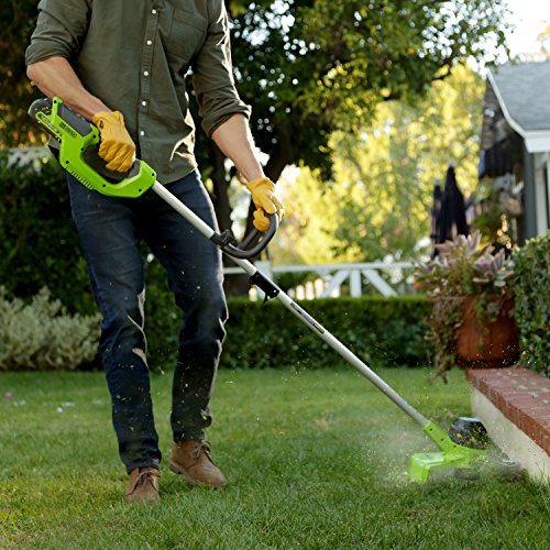 GreenWorks-ST40B410-G-MAX-40V-12-Inch-Cordless-String-Trimmer-4Ah-Battery-and-Charger-Included-0