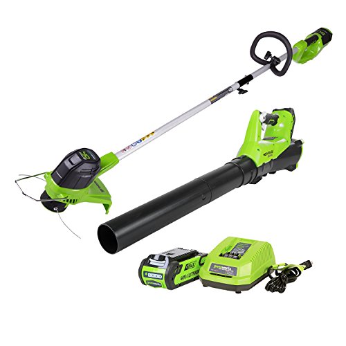 GreenWorks-STBA40B210-G-MAX-40V-Cordless-String-Trimmer-and-Blower-Combo-Pack-0