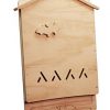 H4Bats-One-Chamber-Bat-House-Kit-BCI-Certified-28x18x2-Easy-to-Assemble-Grooved-Roosting-Surfaces-Holds-50-to-100-bats-0