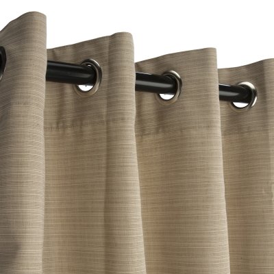 Hatteras-Hammocks-Sunbrella-Outdoor-Curtain-with-Nickel-Plated-Grommets-in-Dupione-Sand-50-in-x-84-in-0-0