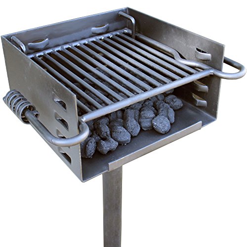 Heavy-Duty-Park-Style-Charcoal-Grill-0