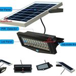 High-Power-1000Lumen-Solar-Motion-LED-Flood-Light-10-watts-of-High-Power-Light-Commercial-Grade-Flood-Light-Adjustable-Mount-Solar-LED-Floodlight-8000mAh-Rechargeable-Battery-0-1
