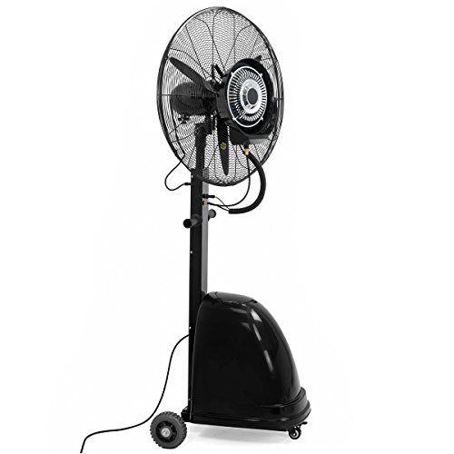 High-Power-Misting-Fan-Metal-26-Cooling-Warehouse-Indoor-Outdoor-w-7-Gal-Tank-0-1