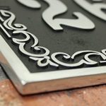 House-address-plaque-with-your-house-number-in-a-classical-Style-Solid-Aluminium-hand-made-to-order-in-England-0-1