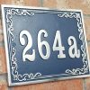 House-address-plaque-with-your-house-number-in-a-classical-Style-Solid-Aluminium-hand-made-to-order-in-England-0