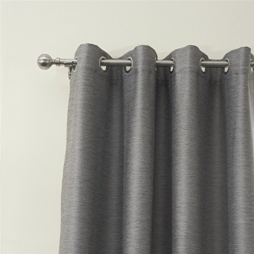IYUEGOU-Modern-Grey-Solid-Grommet-Top-Blackout-Curtains-Draperies-With-Multi-Size-Customs-0-0