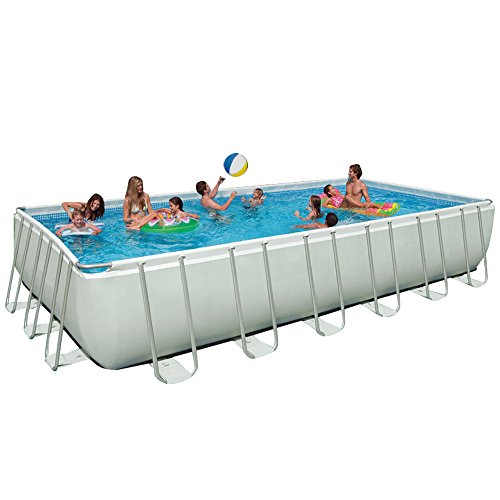 Intex-24ft-X-12ft-X-52in-Rectangular-Ultra-Frame-Pool-Set-with-Sand-Filter-Pump-0