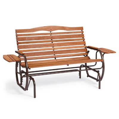 Jack-Post-CG-12Z-Country-Garden-Collection-Patio-Glider-Steel-With-Hardwood-71-In-0