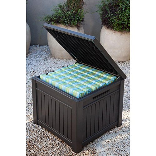 Keter-Cube-Wood-Look-55-Gallon-All-Weather-Garden-Patio-Storage-Table-or-Bench-0