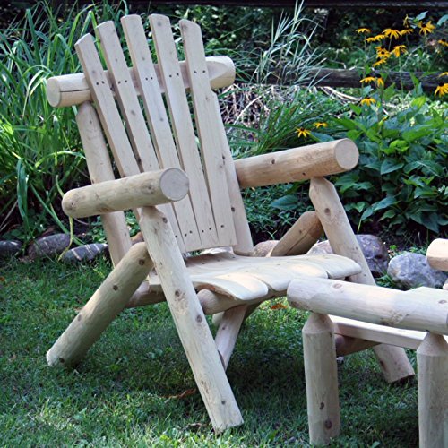 Lakeland-Mills-Classic-Cedar-Log-Adirondack-Chair-0-0