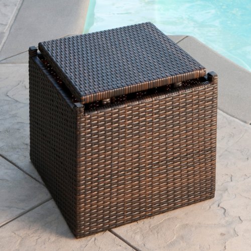 Lakeport-Outdoor-3pc-Brown-Wicker-Table-Set-0-0