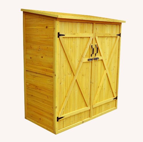 Leisure-Season-Medium-Storage-Shed-Solid-Wood-Decay-Resistant-0