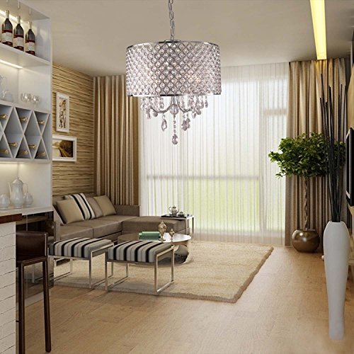 LightInTheBox-Modern-Chandeliers-with-4-Lights-Pendant-Light-with-Crystal-Drops-in-Round-Ceiling-Light-Fixture-for-Dining-Room-Bedroom-Living-Room-0-1
