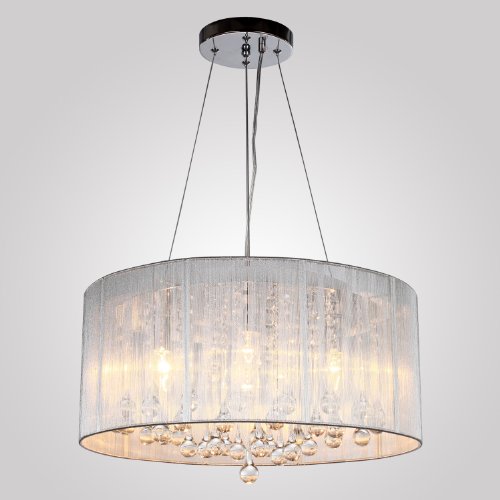 LightInTheBox-Modern-Crystal-Pendant-Light-in-Cylinder-Shade-Drum-Style-Home-Ceiling-Light-Fixture-Flush-Mount-Pendant-Light-Chandeliers-Lighting-for-Bedroom-Living-Room-0-1