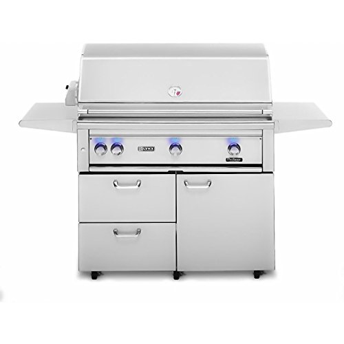 Lynx-L42PSFR-2-LP-Propane-Gas-Grill-On-Cart-with-Pro-Sear-Burner-and-Rotisserie-42-Inch-0