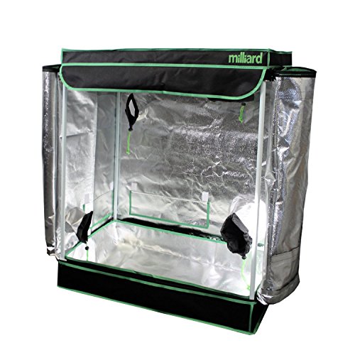 MILLIARD-30-x-18-x-36-100-Reflective-Mylar-Hydroponic-Grow-Tent-with-Window-Great-for-Indoor-Planting-and-Early-Seedling-Starters-0-1