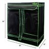 MILLIARD-30-x-18-x-36-100-Reflective-Mylar-Hydroponic-Grow-Tent-with-Window-Great-for-Indoor-Planting-and-Early-Seedling-Starters-0