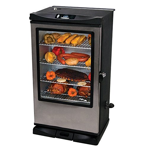 Masterbuilt-20075315-Front-Controller-Smoker-with-Viewing-Window-and-RF-Remote-Control-40-Inch-0