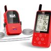 Maverick-ET-733-Long-Range-Digital-Wireless-Meat-Thermometer-Set-Dual-Probe-and-Dual-Temperature-Monitoring-With-Meat-Temperature-Magnet-Guide-Red-0