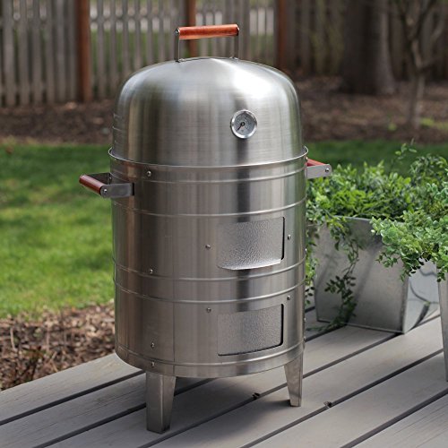Meco-Double-Grid-Electric-Water-Smoker-0