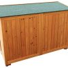 Merax-Wooden-Garden-Shed-Wooden-Lockers-with-Fir-wood-Natural-wood-color-Double-door-2-0-1
