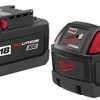 Milwaukee-48-11-1828-M18-XC-RED-LITHIUM-18-Volt-Lithium-ion-Cordless-Tool-Battery-2-pack-0