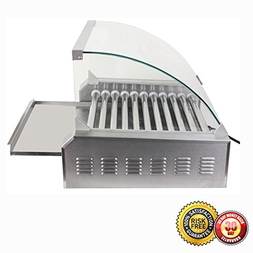 New-30-Hot-Dog-11-Roller-Grill-Commercial-Cooker-Machine-0-1