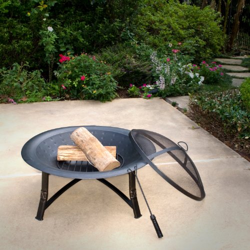 Outdoor-Escapes-Steel-Fire-Pit-35-Inch-0-0