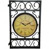Outdoor-Expressions-Kensington-Station-London-1879-Double-Wall-Clock-For-Patio-or-Garden-0