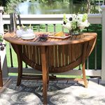 Outdoor-Interiors-Round-Folding-Table-48-Inch-Brown-0-0