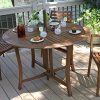 Outdoor-Interiors-Round-Folding-Table-48-Inch-Brown-0