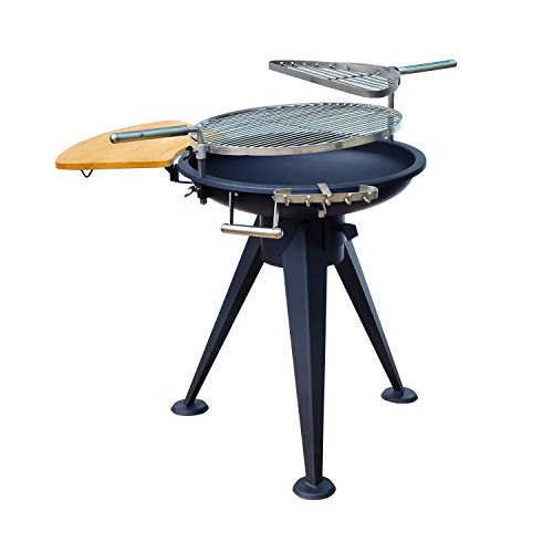 Outsunny-22-Round-Outdoor-Charcoal-Barbeque-BBQ-Grill-0-0