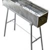 Party-Griller-32-Stainless-Steel-Charcoal-Grill-Portable-BBQ-Grill-Yakitori-Grill-Kebab-Grill-Satay-Grill-Makes-Juicy-Shish-Kebab-Shashlik-Spiedini-on-the-Skewer-0