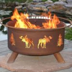 Patina-Products-F108-30-Inch-Moose-Trees-Fire-Pit-0-0