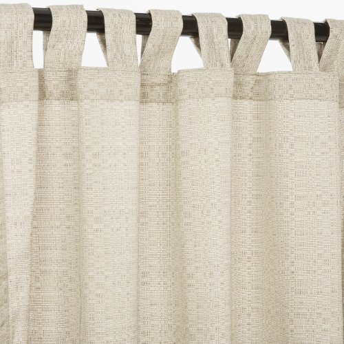 Pawleys-Island-Hammocks-Linen-Silver-Sunbrella-outdoor-curtain-with-tabs-120-long-0