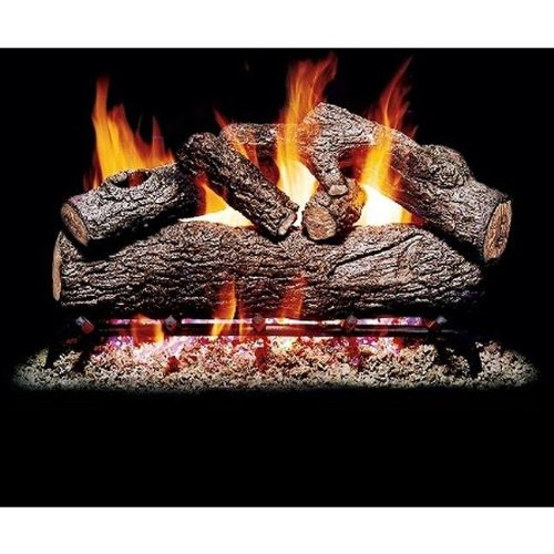 Peterson-Real-Fyre-18-inch-Southern-Oak-Log-Set-With-Vented-Burner-Natural-Gas-Only-0