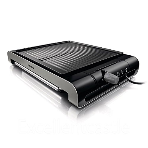Philips-HD4417-Ribbed-Plate-Compact-Electric-Grill-220V-0-0