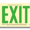 Photoluminescent-Exit-Sign-50-Viewing-Distance-Feet-Green-No-Electricity-Code-Compliant-UL-Listed-Arrows-Surface-Mount-Made-in-USA-0
